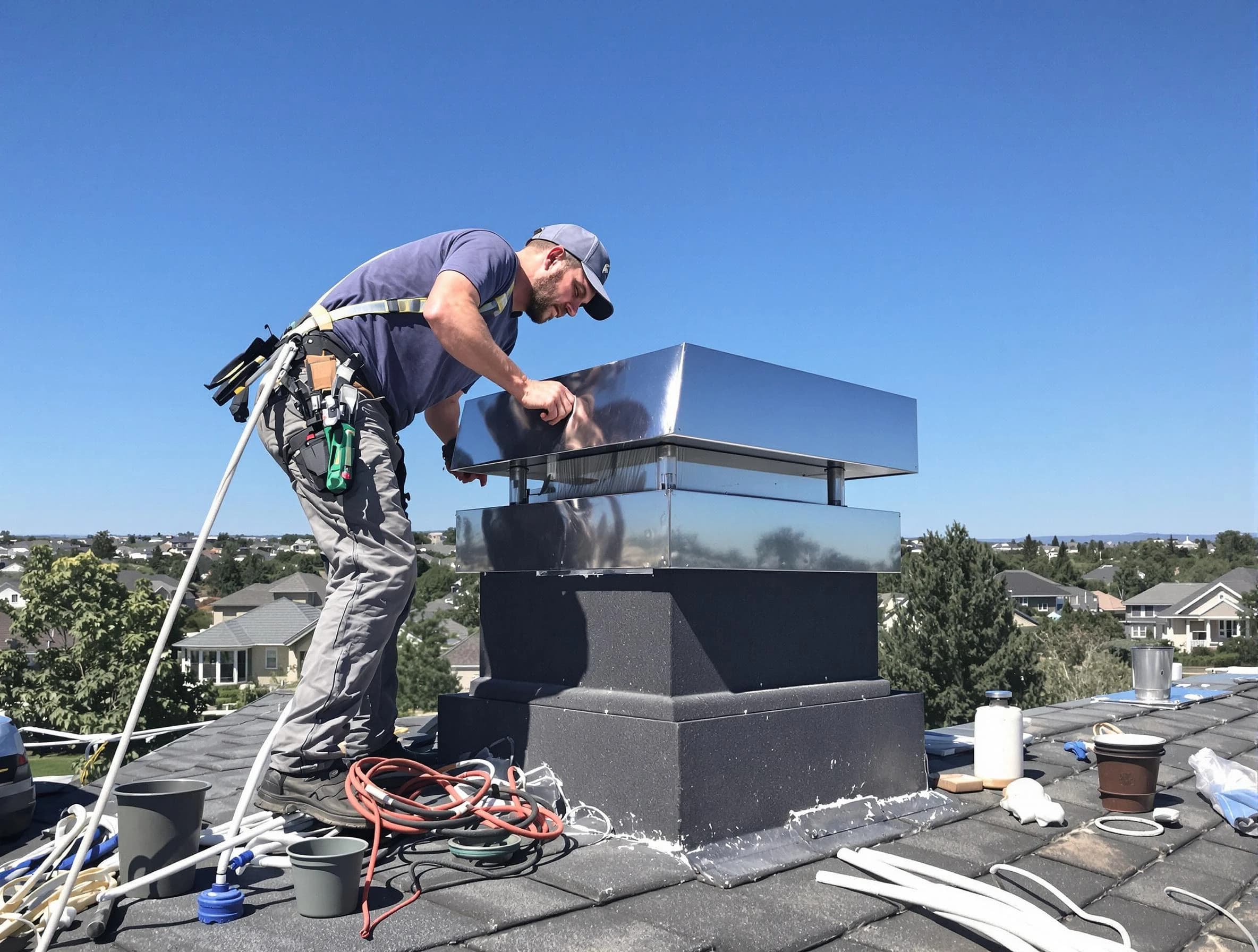 Chimney Cap Services service in Wyncote, PA
